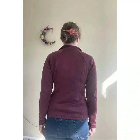 The North Face Wine Red Burgundy Jacket - Picture 3 of 5